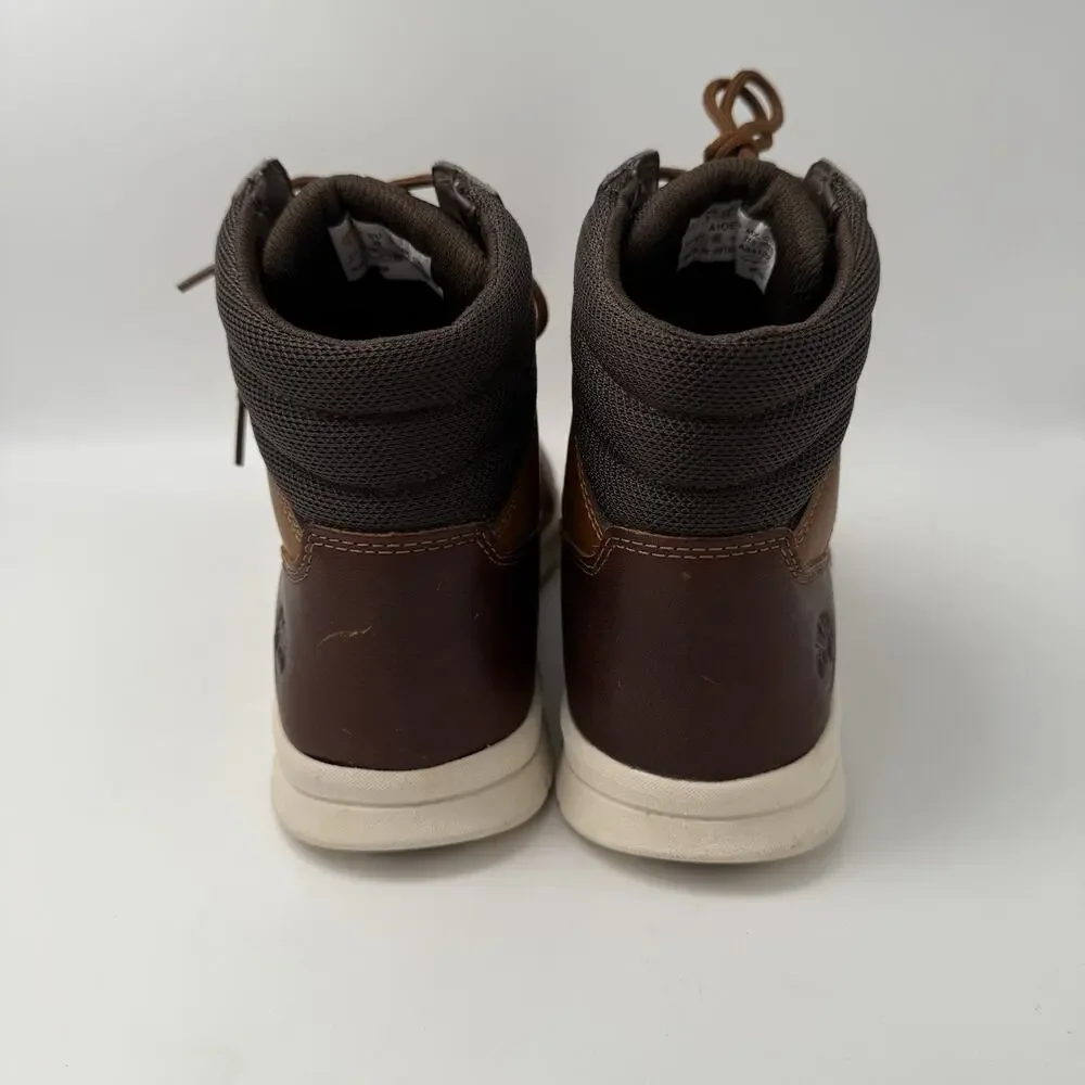 Timberland Graydon Brown Leather Chukka Sneaker Boot HoverLite Lace Up Men’s 9